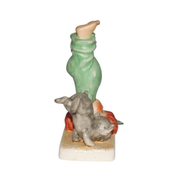 Vintage Goebel Hummel Redhead "Heads or Tails" Yoga 1980 - Picture 4 of 5